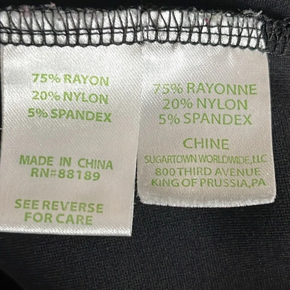 Lilly Pulitzer Essential Ponte Knit Travel Pants in Black - Size Small - Picture 6 of 7